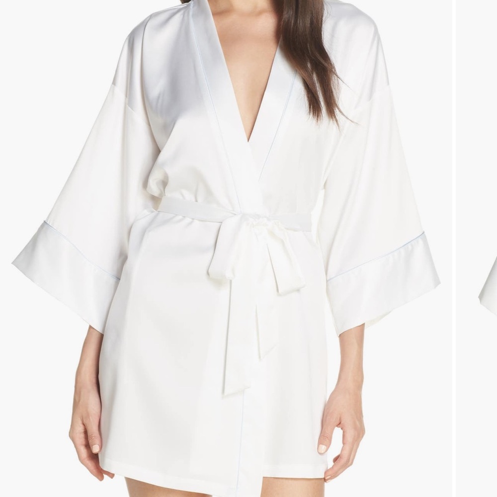 Elegant White Women's “The Bride” Robe